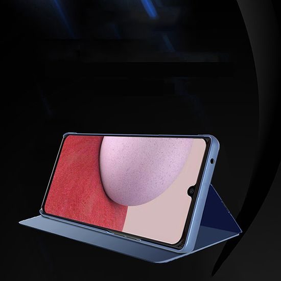 Clear view růžové pouzdro na telefon Samsung Galaxy A14