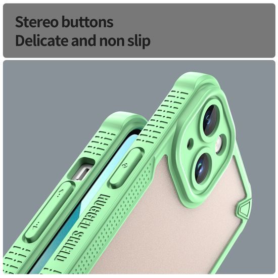 Υβριδική Θήκη ArmorShield, iPhone 13, πράσινο