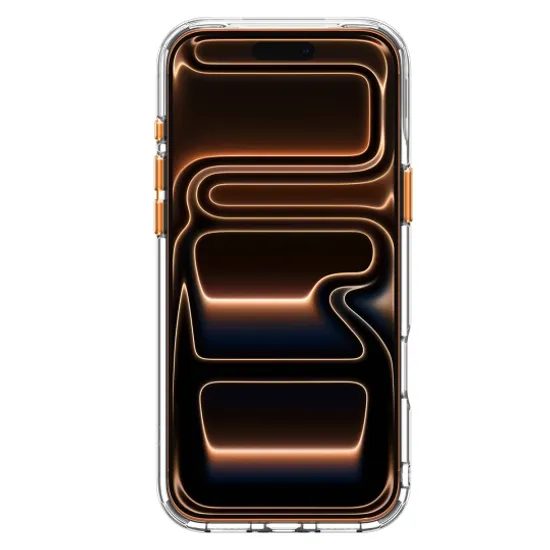 Spigen Ultra Hybrid Optik Mag s MagSafe, iPhone 17 Pro Max / 18 Pro Max, oranžový