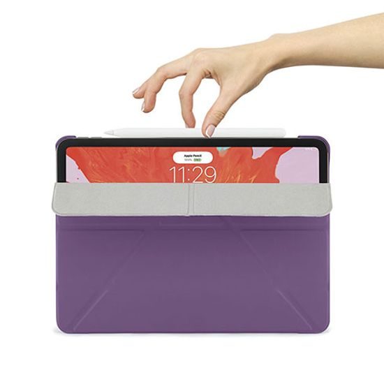 Pipetto Origami θήκη, Apple iPad Pro 11 2018 / 2020 / 2021 / 2022, μωβ