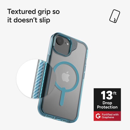 ZAGG Santa Cruz Snap ochranný kryt, iPhone 13 / 14 / 15 / 16e / 17e, černý