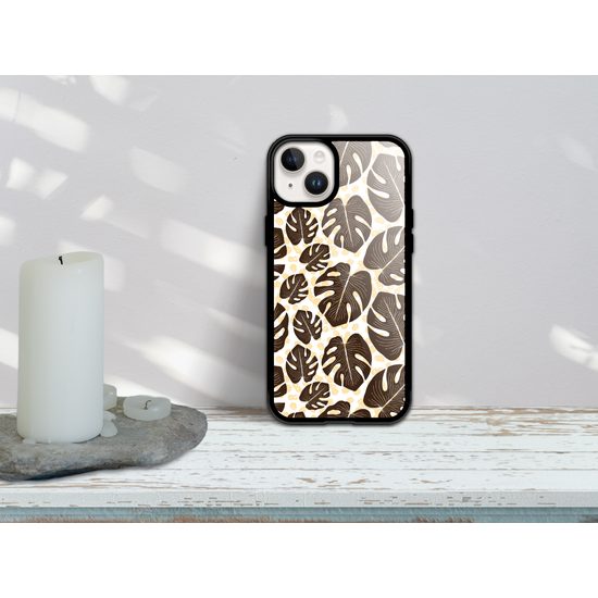 Θήκη Momanio, iPhone 13 Pro Max, monstera