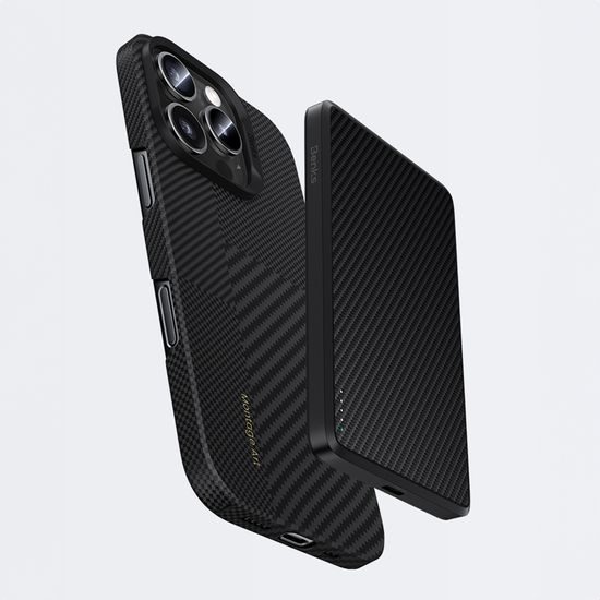 Benks Montage Magnetic Armor Air Kevlar θήκη PC Frame, iPhone 16, μαύρη