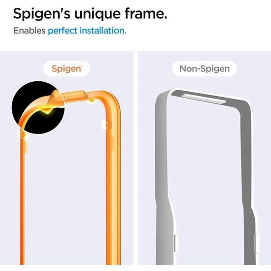 Spigen Glass ALM Glas.TR 2 kusy s aplikátorem, Tvrzené sklo, Samsung Galaxy A54 5G