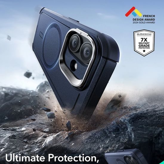 Θήκη ESR Cyber Armor Kickstand, iPhone 17, μπλε