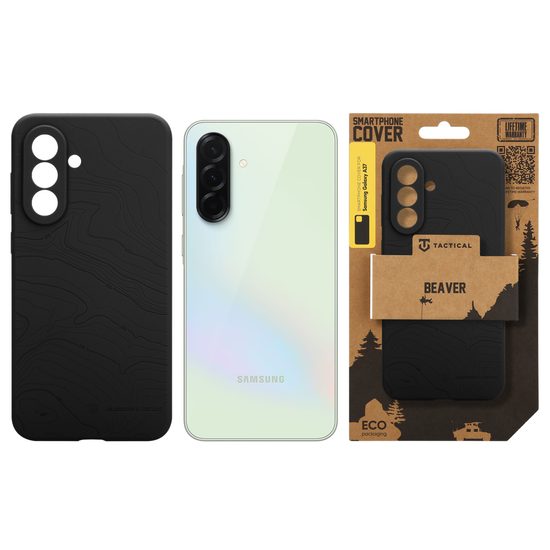 Θήκη Tactical Beaver, Samsung Galaxy A37, μαύρη