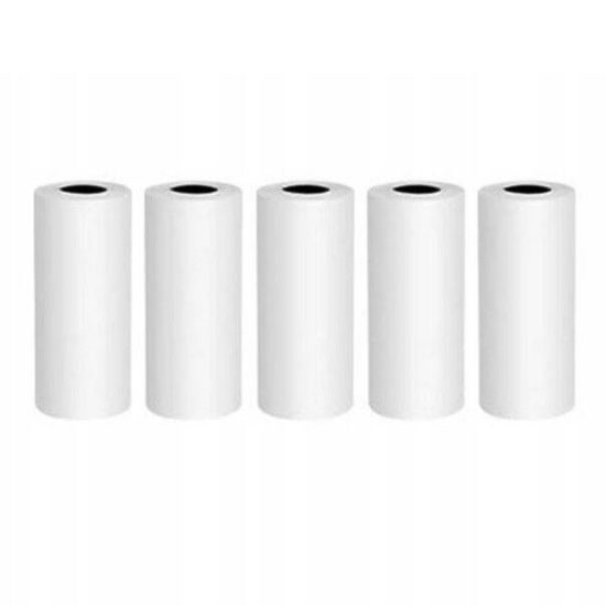 Σετ χάρτινων ρολών για θερμικό εκτυπωτή Mini Cat, 5 τεμάχια