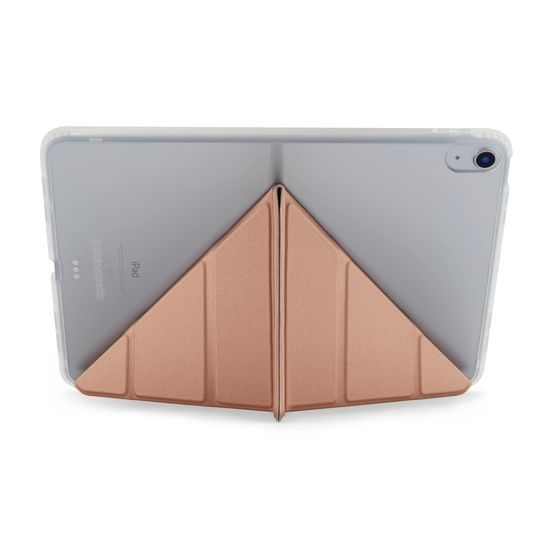 Pipetto Origami TPU θήκη, Apple iPad 10.9 2022 / iPad 11 2025, ροζ χρυσό