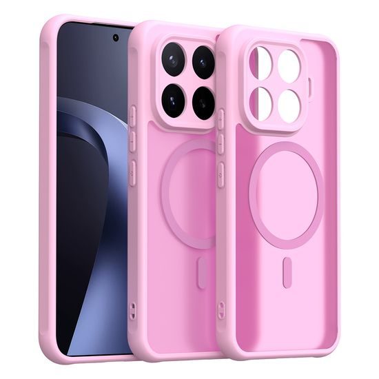 Xiaomi 17T Pro dėklas – Techsuit HaloFrost II MagSafe – rožinė