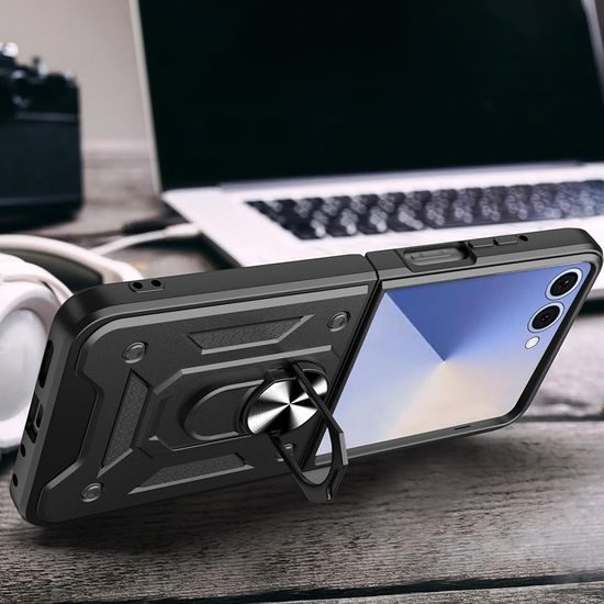 Samsung Galaxy Z Flip 8 ümbris – Techsuit CamShield – must