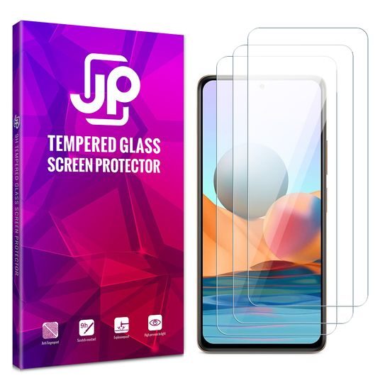 JP Long Pack, 3 stakla za telefon, Xiaomi Redmi Note 10 Pro