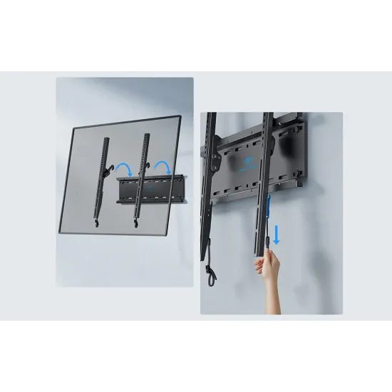 TV sienas turētājs 23–60″ televizoriem