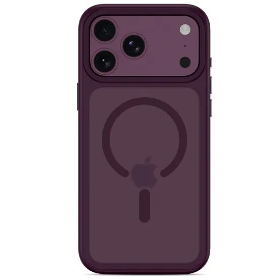 Tech-Protect MagMat MagSafe CC, iPhone 17 Pro / 18 Pro, vínový matný