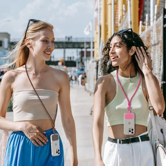 Tech-Protect C5S Crossbody popruh, růžový