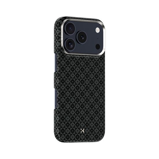 Benks Magnetic Armor Air Armor Grid Kevlar θήκη Metal Frame, iPhone 17 Pro Max, μαύρη