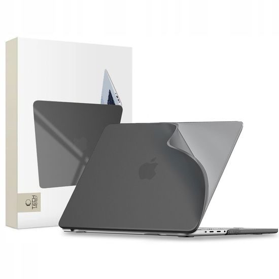 Tech-Protect SoftShell Schutzhülle für MacBook Pro 14 M1-M5 Pro / M5 Pro Max 2021-2026 - Schwarz