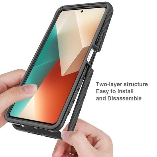 JP Defense360 etui, Xiaomi Redmi Note 13 5G, czarny