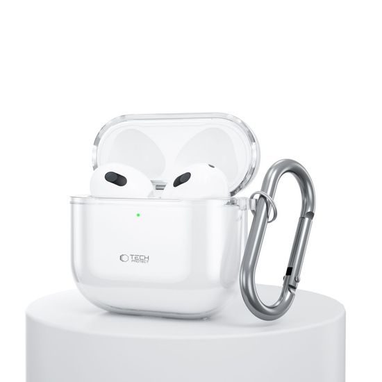 Tech-Protect FlexAir Hülle, Apple AirPods 4, transparent