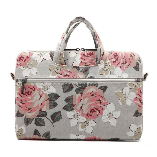 Canvaslife Briefcase geantă pentru notebook 13"-14", roz deschis
