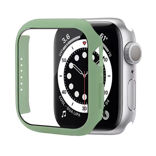 JP Watch case, Apple Watch 4 / 5 / 6 / SE, 40 mm, mátově zelený