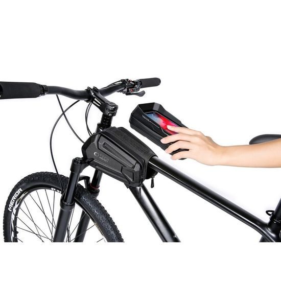 Tech-Protect XT6 geantă pentru biciclete, negru