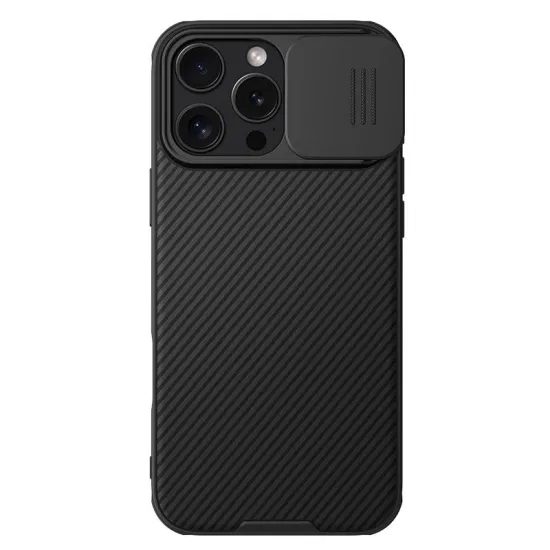 Nillkin Camshield, iPhone 16 Pro Max, čierny