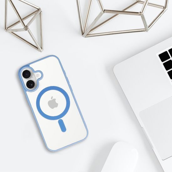 Θήκη Acrylic Color Magsafe, iPhone 17, μπλε