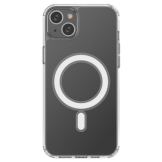 Clear Magnetic Case MagSafe, iPhone 15, átlátszó