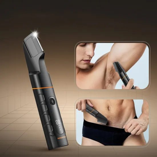 MAXGROOM LK-892 Πολυλειτουργική κουρευτική μηχανή με εναλλάξιμα εξαρτήματα, μαύρη