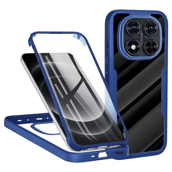 Techsuit ColorVerse 360, Xiaomi Redmi Note 14 Pro 5G / Note 14 Pro Plus 5G / Poco X7, μπλε