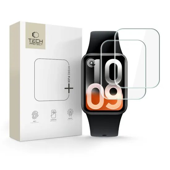 Tech-Protect Hydro Flex+, Hidrogelna folija, Xiaomi Smart Band 10 Pro, 2 kosa