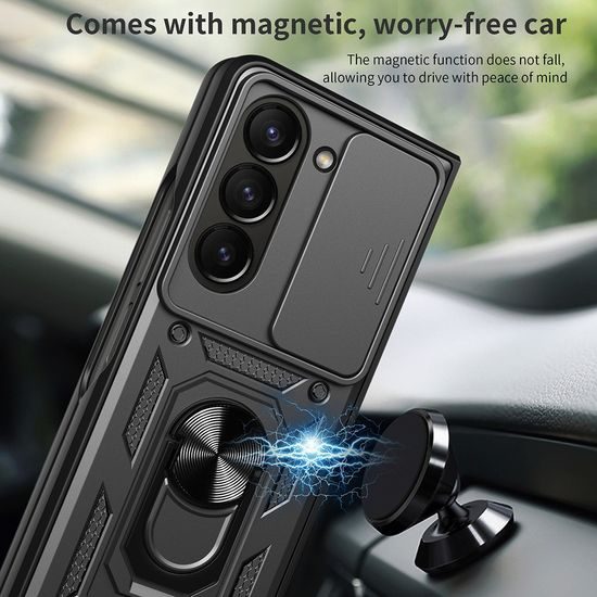Samsung Galaxy Z Fold7 / Z Fold8 Ultra ümbris – Techsuit CamShield – sinine
