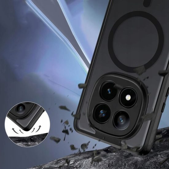 Tech-Protect MagMat MagSafe, Xiaomi Redmi Note 14 Pro 5G / Poco X7 5G, μαύρο ματ