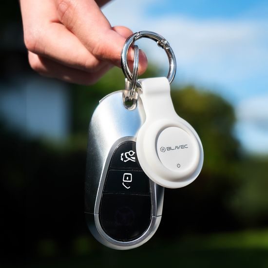 Blavec GPS Bluetooth Tracker Tag BTG-01 - voor Apple en Android - Wit