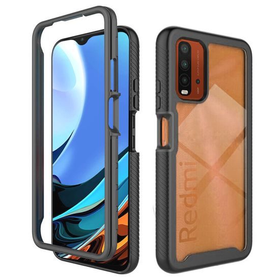 Techsuit Defense360 Pro + Zaščitna folija, Xiaomi Redmi 9T / Redmi 9 Power, črna