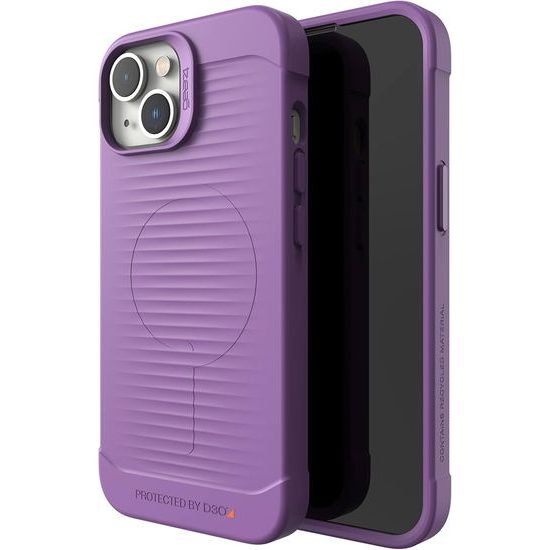 GEAR4 D3O Havana Snap προστατευτική θήκη, iPhone 14, μωβ