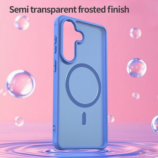 Techsuit HaloFrost II MagSafe Schutzhülle für Samsung Galaxy S26 Plus - Magnetische Handyhülle - Hellblau