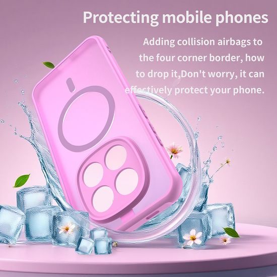 Techsuit HaloFrost II MagSafe, Xiaomi Redmi Note 15 Pro 5G, růžový