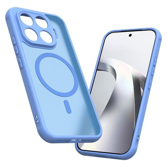 Techsuit HaloFrost II MagSafe vāciņš Xiaomi 17T – gaiši zils