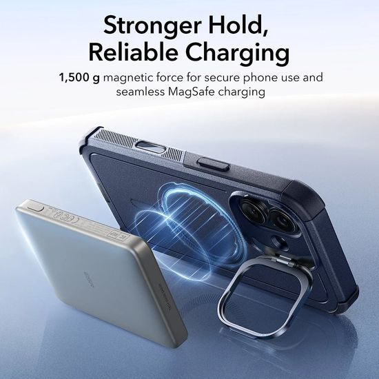 Θήκη ESR Cyber Armor Kickstand, iPhone 17, μπλε