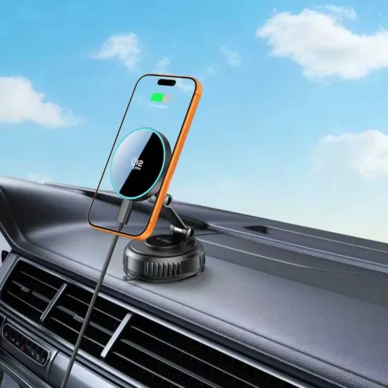 Tech-Protect MM25W-V8 Βάση MagSafe με ασύρματη φόρτιση, Qi 2.2, 25 W, μαύρο