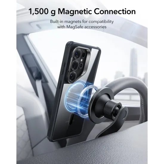 ESR Classic Hybrid Kickstand MagSafe, Samsung Galaxy S26 Ultra, μαύρο