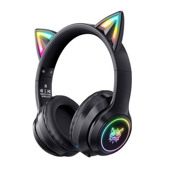 Onikuma B90 Gaming Headset Bluetooth - Sort