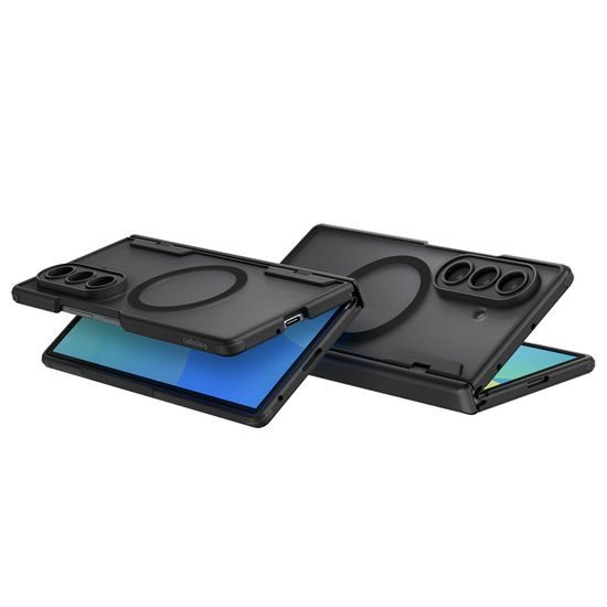 Samsung Galaxy Z Fold 8 Ultra ümbris – Spigen Ultra Hybrid Mag MagSafe'iga – frost black