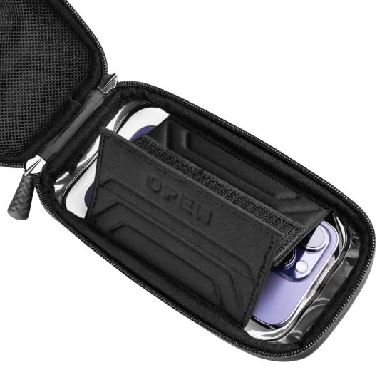 Odnímateľné puzdro na mobilný telefón na bicykel FIXED Bikee Bag 2, čierne