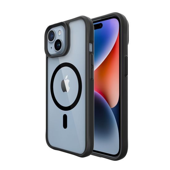 Θήκη JP MagFit MagSafe με πιστοποιητικό 3M SGS, iPhone 15, μαύρο