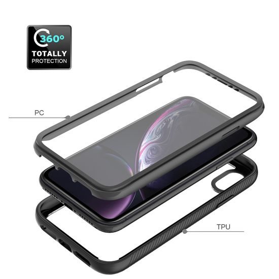 JP Defense360 obal, iPhone XR, čierny