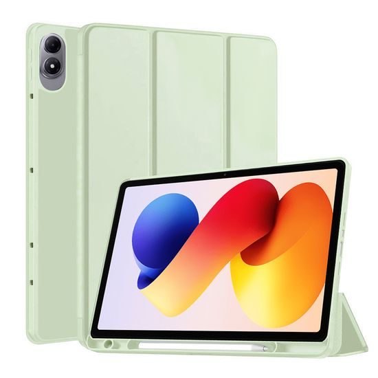 Techsuit Flex Trifold θήκη, Xiaomi Redmi Pad 2 Pro, ανοιχτό πράσινο