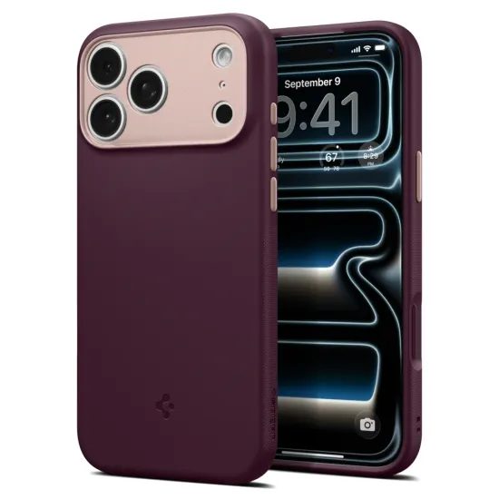 iPhone 17 Pro Max / 18 Pro Max vāciņš – Spigen Nano Pop Mag MagSafe – sarkans