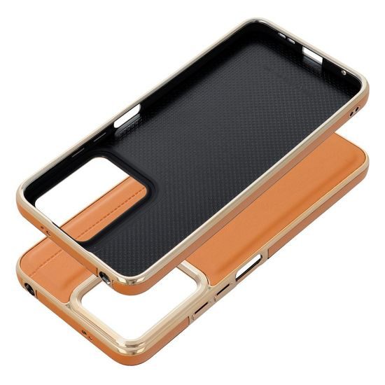 Milano etui, Xiaomi Redmi Note 12 4G, rjave barve